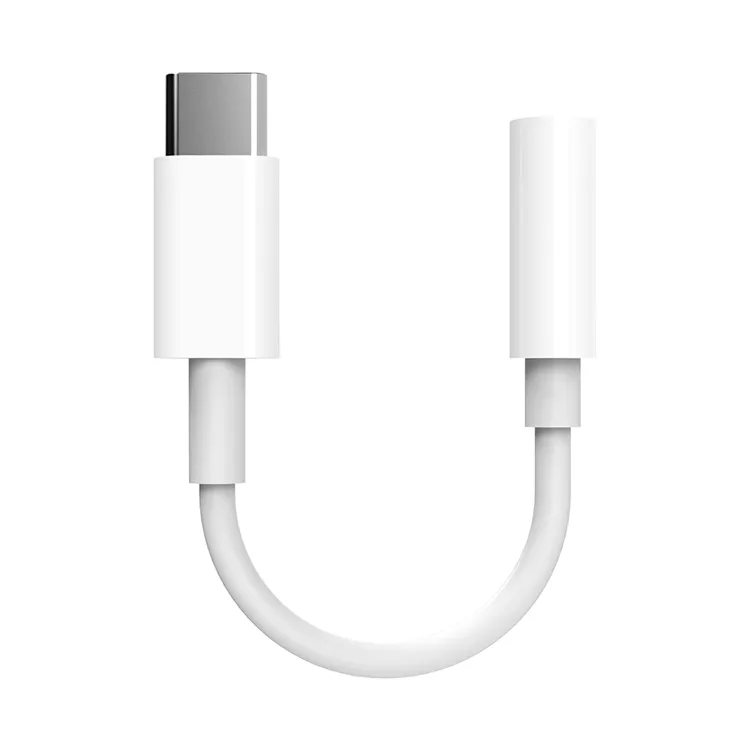 مقبس كابل الصوت والفيديو غير معزول بجودة عالية من Usb-c إلى 3.5 مللي متر