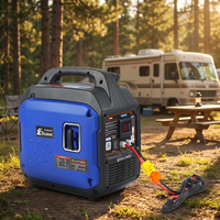 Stabile Spannung, Präzise Bewegung, Bequeme Bedienung. 12V und 24V DC Benzin-Generator für Outdoor-Camping, Notfall-Backup.