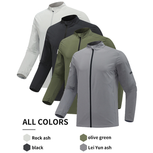 Logo personalizzato invernale da corsa ad asciugatura rapida per felpa a salve da palestra set di <span class=keywords><strong>collant</strong></span> da Fitness con cerniera tute da <span class=keywords><strong>uomo</strong></span> D42181 - Product Image 3