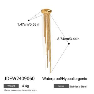 Exaggerated Earrings Expert Private Label Jewelry Timeless Holiday Season Gifting Wood Inlay Detail - Product Image 6