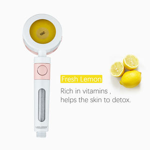 Nuevo filtro de aroma de vitamina C ABS, filtro de flujo de agua de carbón de PP activado, cabezal de ducha de mano - Product Image 2