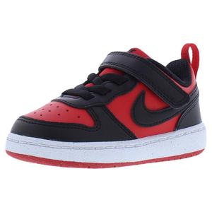 Nike Court Borough Low Recraft Infant Toddler <b>Shoes</b> University <b>Red</b> Black White - Product Image 1