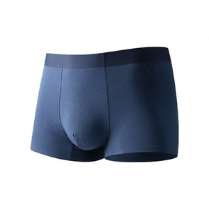 Nueva ropa interior modal sin costuras de Color sólido para hombre, calzoncillos bóxer de cintura media, Calzoncillos Bóxer transpirables cómodos al por mayor - Product Image 6