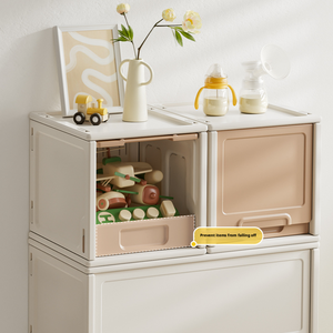 Mobili Espandibili Flessibili per Bambini in Materiale HDPE Moderno, Armadio Multifunzione per Bambini, Montaggio Modulare, Contenitore per Neonati - Product Image 5