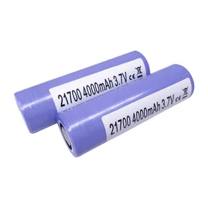 Sel Baterai Isi Ulang Asli 21700 4000MAh 35A untuk Samsung 40T INR21700-40T