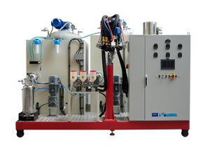 新型聚氨酯弹性体浇注机 三组份高精度，用于聚氨酯注塑工程和制造厂 - Product Image 6