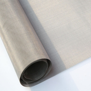 Ultra fino alambre de púas de acero inoxidable cuerda de alambre de pantalla de malla neto - Product Image 1