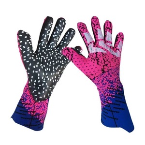 Gants de gardien de but de <span class=keywords><strong>football</strong></span> en PU, ajustables, unisexes, pour l'extérieur, avec protection des doigts, vente en gros - Product Image 6