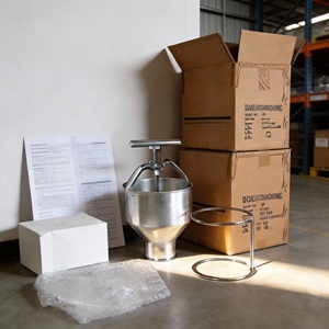 Commerciële handbediende donutvormer met deeghouder - Product Image 6