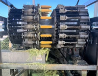 Machine automatique de décorticage et de désillicage du maïs pour usine de transformation du maïs congelé
