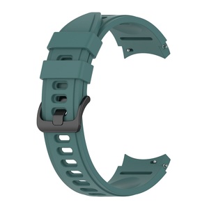 Pulsera deportiva de 20mm sin huecos, correa de repuesto para <span class=keywords><strong>Samsung</strong></span> <span class=keywords><strong>Galaxy</strong></span> <span class=keywords><strong>Watch5</strong></span> Pro <span class=keywords><strong>Watch5</strong></span> Watch4, correa de reloj de silicona clásica - Product Image 4