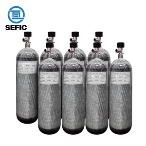 3L 6.8L 9L Hochdruck luft flasche 4500psi 30mpa 300bar <span class=keywords><strong>PCP</strong></span> Paintball Kohle faser Gasflasche Scuba Tank - Product Image 3