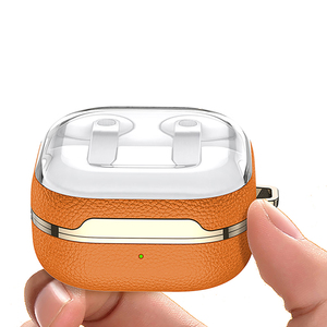 360 °   Étui de protection complet pour écouteurs <span class=keywords><strong>Samsung</strong></span> Buds 4 Buds 4 <span class=keywords><strong>Pro</strong></span> avec sangle, ensemble complet, étui en cuir PU pour écouteurs - Product Image 3
