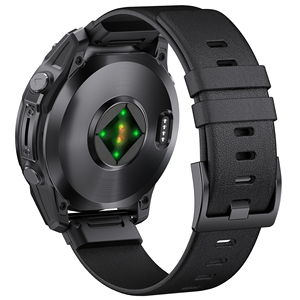 Eraysun <span class=keywords><strong>Bracelet</strong></span> de <span class=keywords><strong>montre</strong></span> 22/26mm pour <span class=keywords><strong>Garmin</strong></span> Fenix8 47/51mm 5 5XPlus 6 6XPro 7 7X Instinct2X Tactix7 Bracelets de <span class=keywords><strong>montre</strong></span> en cuir à dégagement rapide - Product Image 3