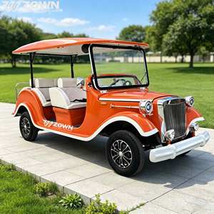 Voiture de tourisme électrique vintage classique de haute qualité de la marque ZOWN, 5 places, certifiée CE, batterie 72V, garantie de 2 ans - Product Image 1