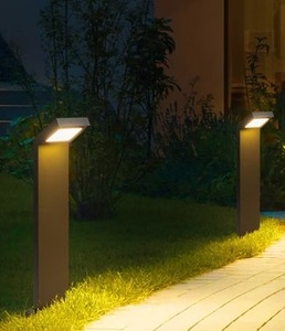 Lampada da <span class=keywords><strong>Giardino</strong></span> LED Moderna Impermeabile in Alluminio, 10W 60cm, Illuminazione per Esterni - Product Image 5