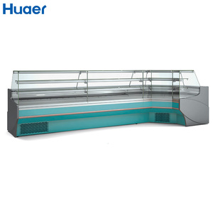 <span class=keywords><strong>Boucherie</strong></span> et charcuterie Équipement Vitrine Supermarché Deli Case Réfrigérateur Aliments Réfrigéré Vitrine Congélateur - Product Image 3