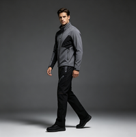 Pantalones de Esquí y Senderismo Impermeables de 10.000 mm, Tejido sin Flúor, Transpirable, Cortavientos, Costuras Totalmente Selladas, Forro Polar, Cierre de Cremallera