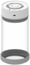 Boîte à vide automatique 1,8 L avec couvercles pour le stockage des aliments dans le café Électrique intelligent avec valve CO2-Release Stockage des aliments en verre C - Product Image 2