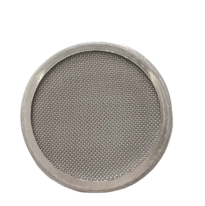Disque filtrant en maille tissée en acier inoxydable sur mesure avec cadre à bord soudé pour la filtration des liquides et des gaz - Product Image 2