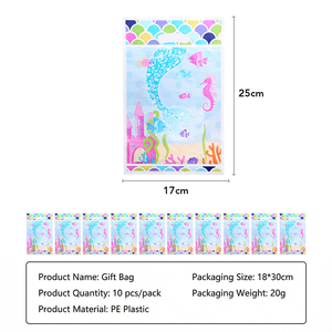 Sacs cadeaux à thème dessin animé, sacs pour fêtes du Nouvel An chinois, sacs d'emballage portables raffinés, sacs cadeaux d'anniversaire, sacs de fête jetables - Product Image 4