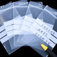Sacs à fermeture éclair imprimés avec logo personnalisé pour l'emballage de vêtements, sacs à fermeture éclair en plastique transparent refermables, fourniture directe d'usine avec service de faible MOQ