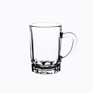 Prezzo di fabbrica a buon mercato 6 pezzi tazze da tè in vetro arabo Set tazze da caffè Alakabi con manico Zamzam Yemen vendita calda bicchierini - Product Image 1