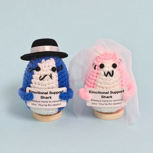 Muñecos de Ganchillo Hechos a Mano, Diseño Único y Divertido, Adornos Decorativos, Ideales para Bodas, Amigurumi, Venta al Por Mayor - Product Image 3
