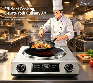 3500W Concave Induction Cooker Stove Single Burner Multi-Functional Waterproof <strong>Knob</strong> Control Portable Hotpot Household Use - Product Image 6