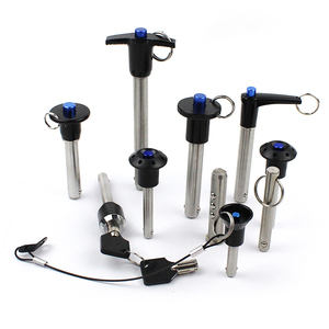 Nhanh chóng phát hành pin thép không gỉ ISO giấy chứng nhận Carbon thép tự nhiên Tính năng mùa xuân pit tông pit tông Dowel clevis khóa pinn - Product Image 2