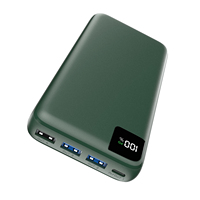 Vente chaude 10000mAh 10000mAh Business Usb 20W Charge rapide Mobile Powerbank Chargeur portable Power Bank