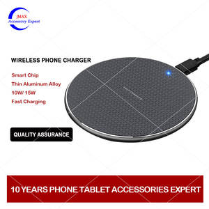 Jमैक्स 10w 15W वायरलेस चार्जर पैड के लिए लाइट फास्ट चार्जिंग वायरलेस चार्जर ओएम के लिए - Product Image 1