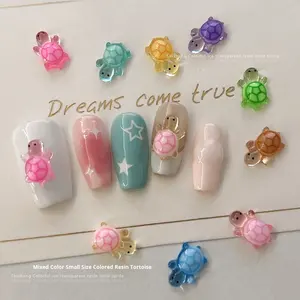 Nueva Llegada, Luminoso, en Oferta, Tortuga Pequeña de Resina Epoxi, Decoración para el Hogar, Adornos Personalizables, Accesorios, Piezas para Manualidades, <span class=keywords><strong>Venta</strong></span> al Por Mayor - Product Image 4