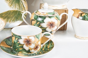 Bộ Sạc Gốm Hoa 24Karat Cổ Điển Vaisselles Thiết Kế Đa Năng Đĩa Sứ Trung Quốc Dùng Bữa Tối <span class=keywords><strong>Noritake</strong></span> - Product Image 4