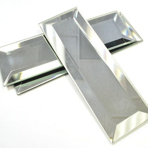 2024 Nordic Style Popular Different Shape Hanging Frameless Wall Mirror Glass Sheet - Product Image 1