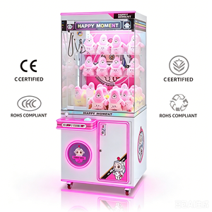 Máquina <span class=keywords><strong>de</strong></span> Grúa <span class=keywords><strong>de</strong></span> Metal Personalizable para <span class=keywords><strong>Videojuegos</strong></span>, Juguete <span class=keywords><strong>de</strong></span> Peluche que Funciona con Monedas, Ideal para Regalo - Product Image 5