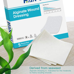 Gratis sampel, kain kasa 4 "* 4" berperekat kalsium <span class=keywords><strong>Alginate</strong></span> luka sangat menyerap - Product Image 4