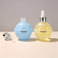 Flacon compte-gouttes en verre personnalisable, nouveau design, pour huiles essentielles, cosmétiques et sérums, idéal pour les huiles pour le visage
