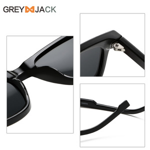Lunettes de soleil polarisées Greyjack, monture TR90, protection UV400, lunettes de sport noires, type 3, verres TAC - Product Image 3