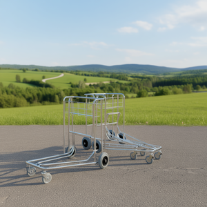 Carrello Portaoggetti in Acciaio Inox 590, Carrello Utilitario Resistente per Trasporto e Stoccaggio - Product Image 3