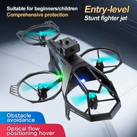 Mini drone 4DRC V35 avec évitement d'obstacles, quadricoptère pour garçons, enfants, débutants, vol stable en intérieur, cadeau