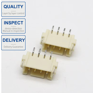 Connecteur SMT à <span class=keywords><strong>angle</strong></span> droit pas de 2,54 mm, 2-16 broches, entrée latérale, fil vers carte, connecteur mâle pour contrôle industriel de circuits imprimés - Product Image 2