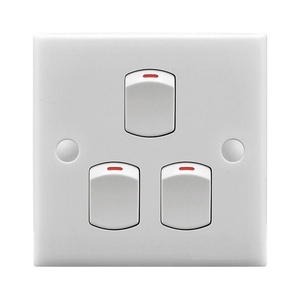 Bangladesh Bán Buôn Ổ Cắm Và Công Tắc Điện SKD Gang <span class=keywords><strong>Switch</strong></span> Cho Nhà Ở 3 Gang On Off Tường Chuyển Đổi - Product Image 1