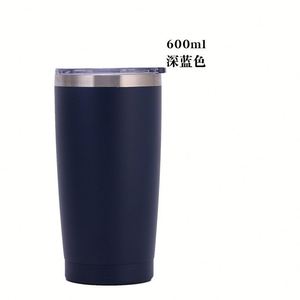 20oz Thermal Car Mug Double <b>Wall</b> Vacuum Insulated Hiking Fitness Tumbler - Product Image 1
