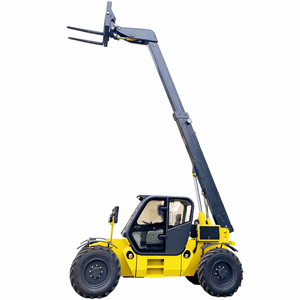 Mini-chargeur télescopique 4x4 avec moteur diesel personnalisé, capacité de 3 tonnes, certifié EPA 4 Euro 5, hauteur de levage de 7 m - Product Image 3