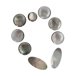 Lustro — ensemble de 9 boutons de Saxophone Alto, matériau de <span class=keywords><strong>coque</strong></span>, lot de 9 pièces - Product Image 4