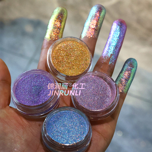 Cầu vồng Holographic Tắc Kè Hoa lỏng sắc tố Eyeshadow-cao sắc tố multichrome lấp lánh bột cho nàng tiên cá & tưởng tượng trang điểm - Product Image 3