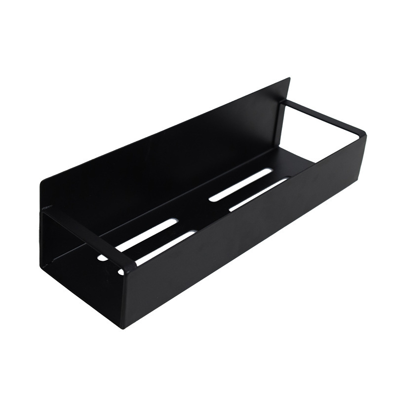 Small 8-hole (with 2 plastic hooks) BLACK
