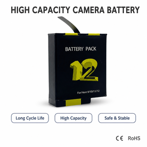 Paquete de batería de litio recargable de 1800mAh para <span class=keywords><strong>GoPro</strong></span> HERO12/<span class=keywords><strong>11</strong></span>/10/9 Enduro accesorios de cámara de acción de alto rendimiento en Stock - Product Image 6