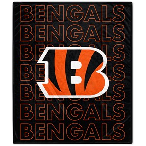 بطانية مخصصة عالية الجودة لكرة القدم الأمريكية cincinnatii <span class=keywords><strong>Bengals</strong></span> أي تصميم 50 "x 60" بطانية الفانيلا - Product Image 6